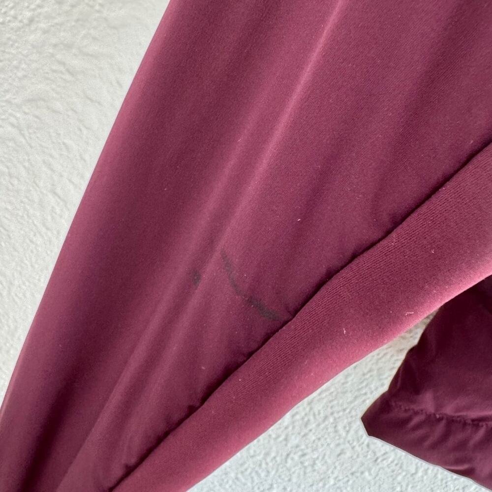 Lululemon Down for It All JacketRed Merlot (Maroon) Size 10 - Picture 5 of 9